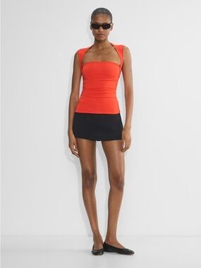 NWOT Aritzia Contour Top in Poppy Red